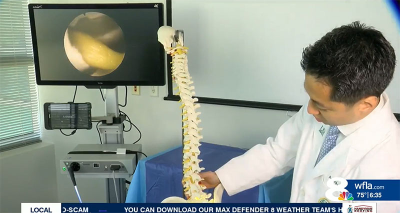 WFLA with Dr Kim
