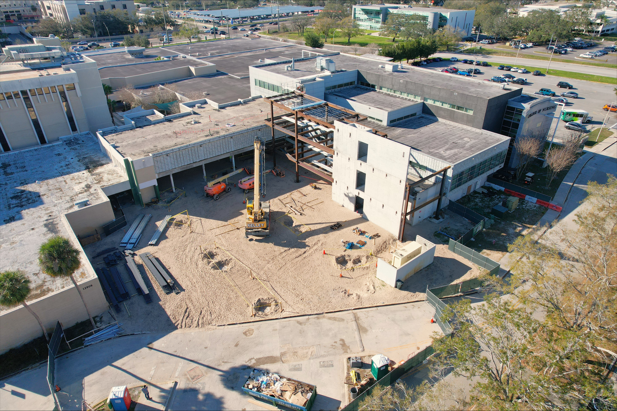 Aerial view 2/28/25