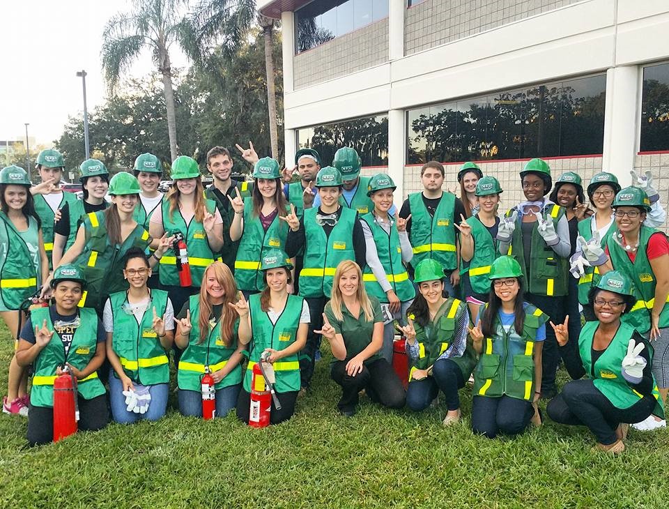 Community Engagement students