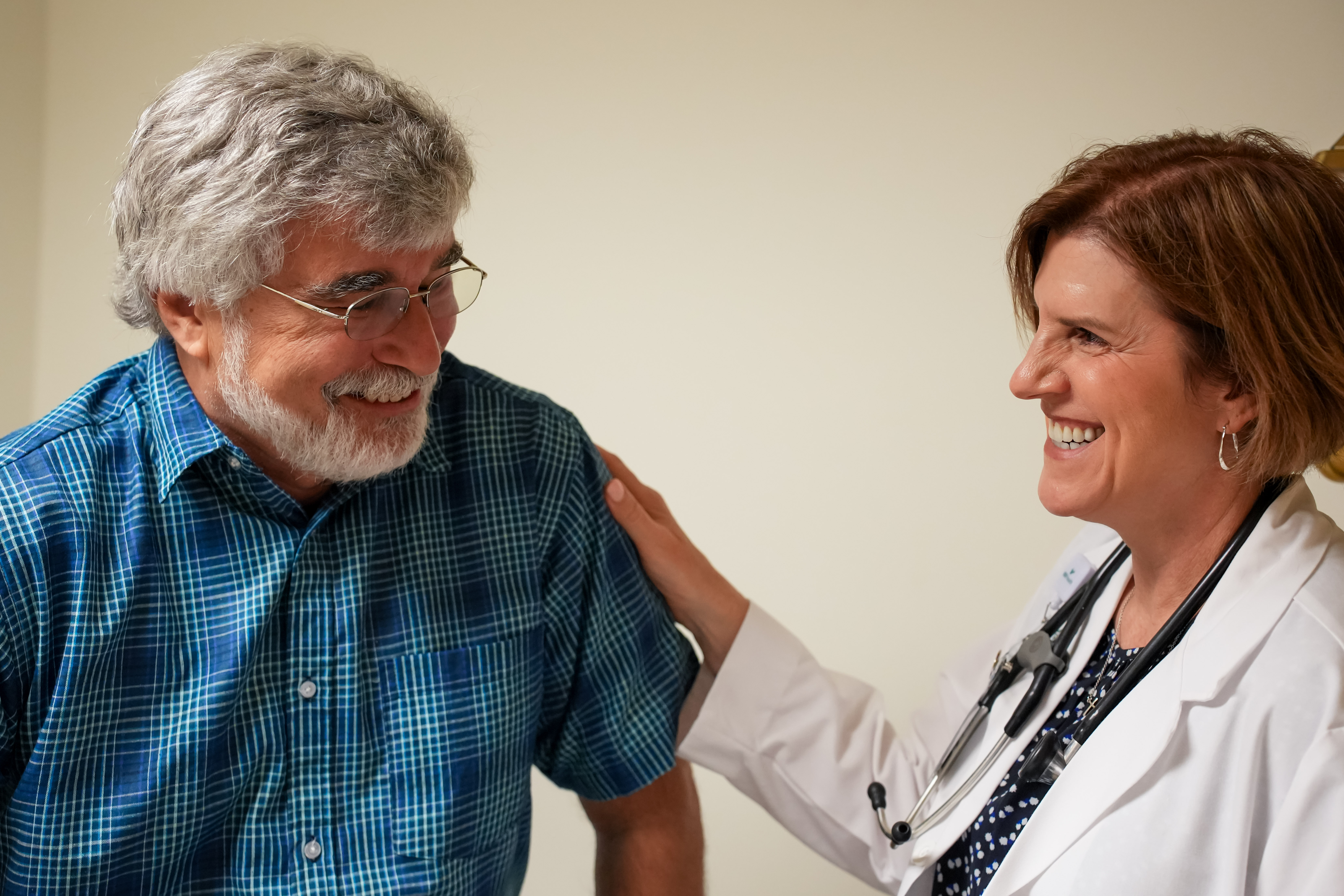 Older gentleman with APRN